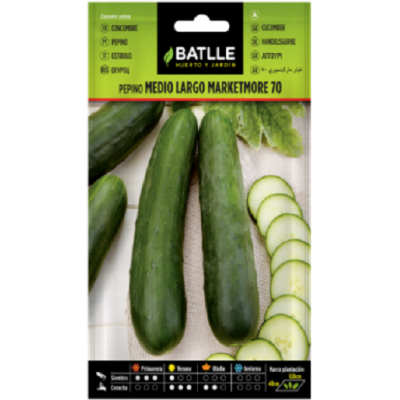 Semillas de Pepino Medio-Largo