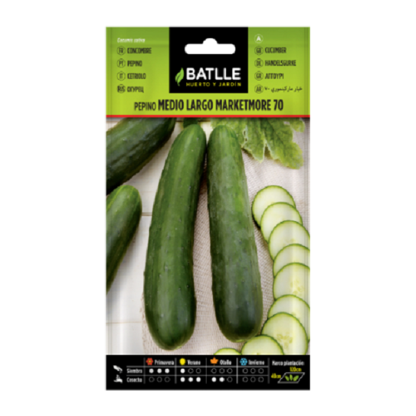 Semillas de Pepino Medio-Largo