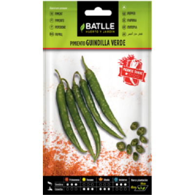 Semillas de Guindilla Verde